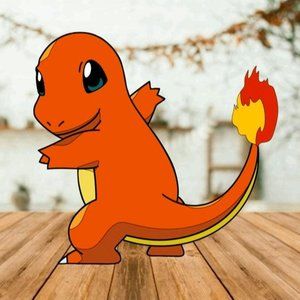 Limited edition Pokémon Charmander vinyl decal